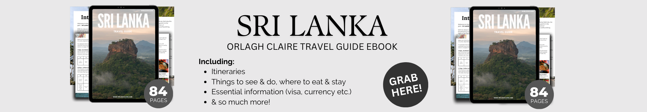 Sri Lanka Travel Guide Orlagh Claire